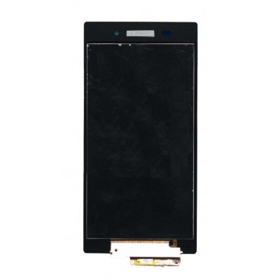 Lcd With Touch Screen For Sony Xperia Z1 Black By - Maxbhi Com