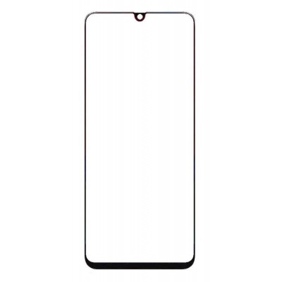 Replacement Front Glass For Samsung Galaxy M21s Black By - Maxbhi Com