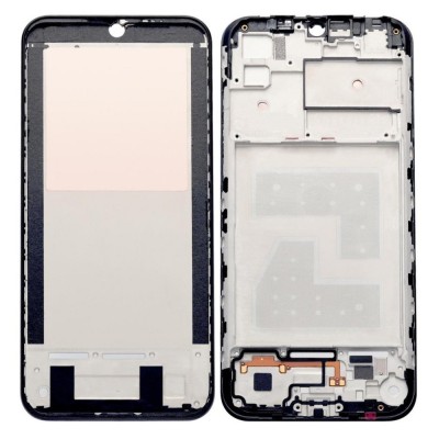 Lcd Frame Middle Chassis For Motorola Moto E6i White By - Maxbhi Com