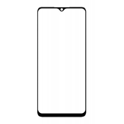 Replacement Front Glass For Oppo K7 Black By - Maxbhi Com