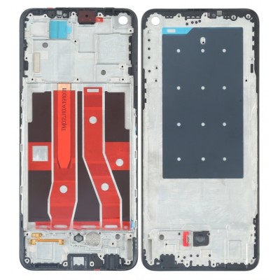 Lcd Frame Middle Chassis For Oppo Reno 4 Se White By - Maxbhi Com