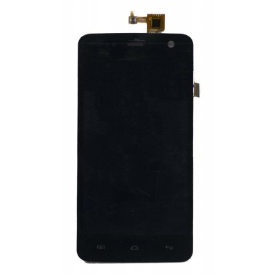 Lcd With Touch Screen For Micromax Unite 2 A106 Black By - Maxbhi Com
