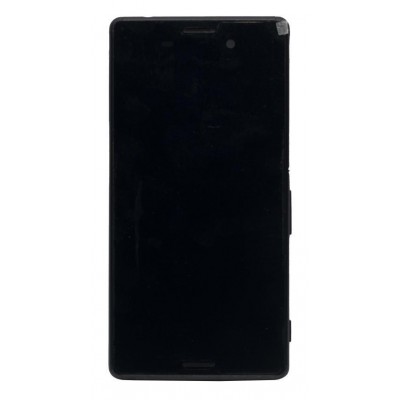 Lcd With Touch Screen For Sony Xperia M4 Aqua Dual 16gb Black By - Maxbhi Com