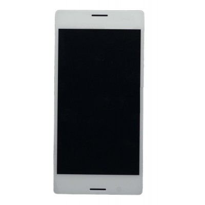 Lcd With Touch Screen For Sony Xperia M4 Aqua Dual 16gb Silver By - Maxbhi Com