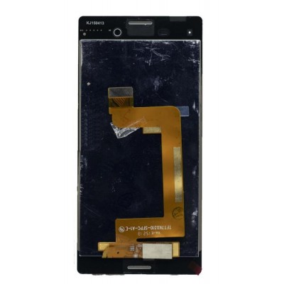 Lcd With Touch Screen For Sony Xperia M4 Aqua Dual 16gb Silver By - Maxbhi Com