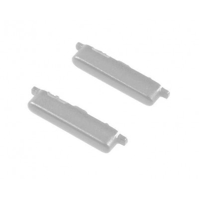 Volume Side Button Outer For Oppo Reno 4 Se White By - Maxbhi Com