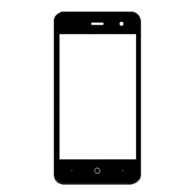 Replacement Front Glass For Blu A5l Blue By - Maxbhi Com