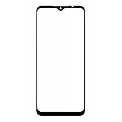 Replacement Front Glass For Blu G61 Black By - Maxbhi Com