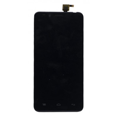 Lcd With Touch Screen For Intex Cloud Style 4g Black By - Maxbhi Com