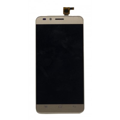 Lcd With Touch Screen For Intex Cloud Style 4g Champagne By - Maxbhi Com