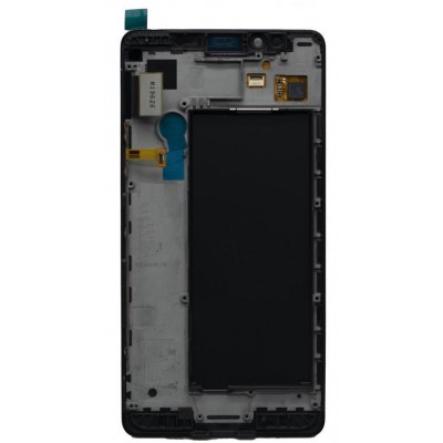 Lcd With Touch Screen For Microsoft Lumia 950 Blue By - Maxbhi Com