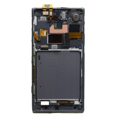 Lcd With Touch Screen For Nokia Lumia 830 Rm984 White By - Maxbhi Com