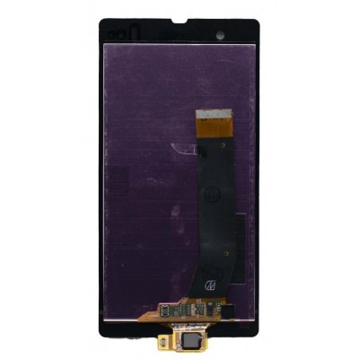 Lcd With Touch Screen For Sony Xperia C6602 Black By - Maxbhi Com