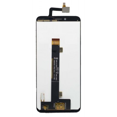 Lcd With Touch Screen For Coolpad Mega 5 Black By - Maxbhi Com