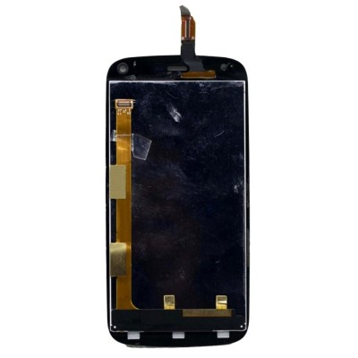 Lcd With Touch Screen For Gionee Elife E3 Black By - Maxbhi Com