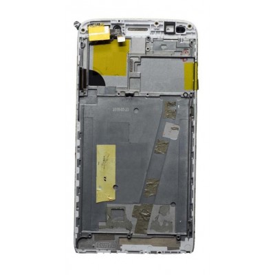 Lcd With Touch Screen For Lyf Water 9 White By - Maxbhi Com