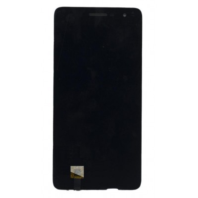 Lcd With Touch Screen For Lava X46 Black By - Maxbhi Com