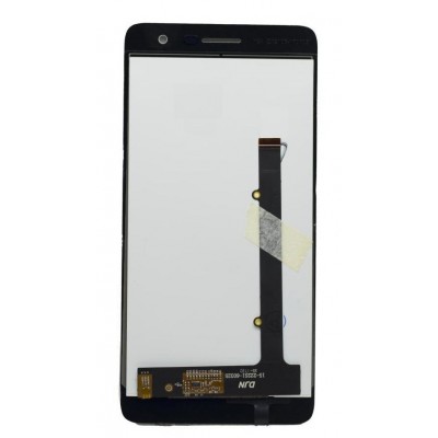 Lcd With Touch Screen For Lava X46 Gold By - Maxbhi Com