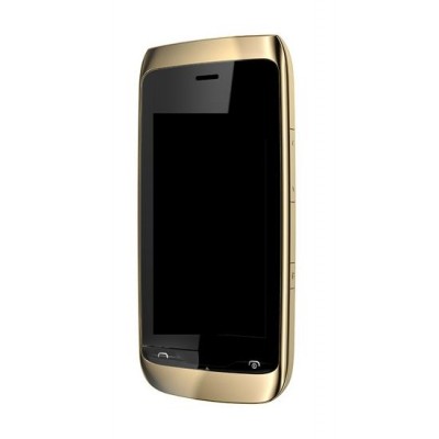 Power Button Outer For Nokia Asha 308 Dual Sim Gold By - Maxbhi Com