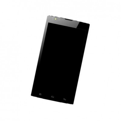 Lcd Frame Middle Chassis For Micromax Canvas Blaze 4g Plus Q414 White By - Maxbhi Com