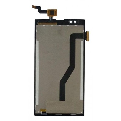 Lcd With Touch Screen For Micromax Canvas Blaze 4g Plus Q414 White By - Maxbhi Com
