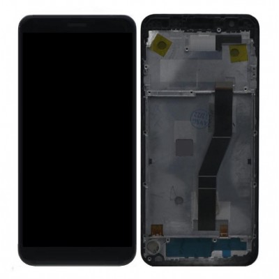 Lcd With Touch Screen For Panasonic Eluga I6 White By - Maxbhi Com