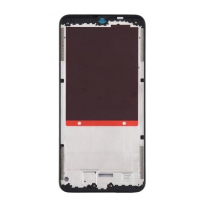 Lcd Frame Middle Chassis For Xiaomi Redmi 9c Black By - Maxbhi Com