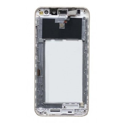 Lcd With Touch Screen For Intex Aqua S3 Champagne By - Maxbhi Com