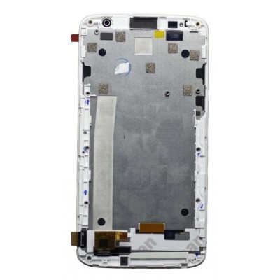 Lcd With Touch Screen For Karbonn Titanium S5 Plus White By - Maxbhi Com
