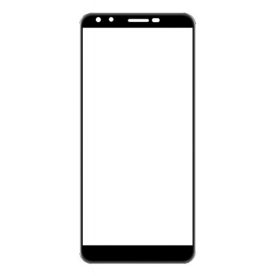 Replacement Front Glass For Intex Indie 22 Black By - Maxbhi Com