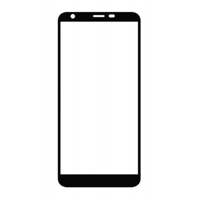 Replacement Front Glass For Lg Aristo 4 Plus Black By - Maxbhi Com