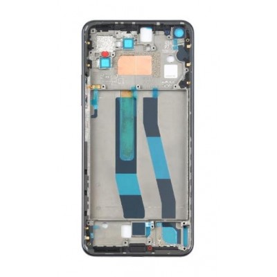Lcd Frame Middle Chassis For Xiaomi Mi 11 Lite Black By - Maxbhi Com