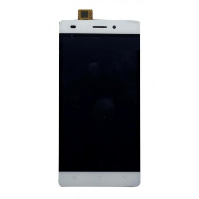 Lcd With Touch Screen For Intex Aqua Ace Ii Black By - Maxbhi Com