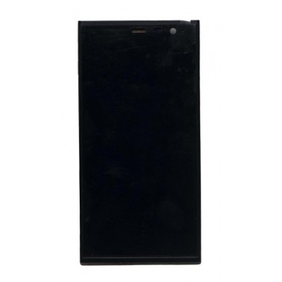 Lcd With Touch Screen For Intex Aqua Fish Black By - Maxbhi Com