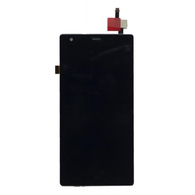 Lcd With Touch Screen For Micromax Canvas 5 Lite Q462 Black By - Maxbhi Com