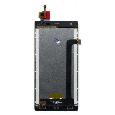 Lcd With Touch Screen For Micromax Canvas 5 Lite Q462 Black By - Maxbhi Com