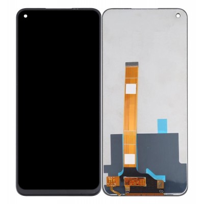 Lcd With Touch Screen For Realme Narzo 30 5g Silver By - Maxbhi Com