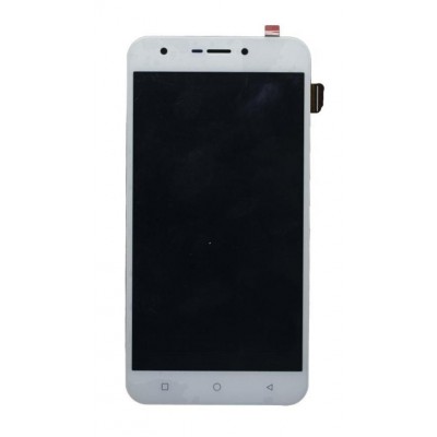 Lcd With Touch Screen For Intex Cloud Q11 White By - Maxbhi Com
