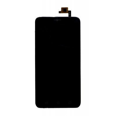 Lcd With Touch Screen For Intex Lions 6 Black By - Maxbhi Com