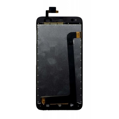 Lcd With Touch Screen For Intex Lions 6 Black By - Maxbhi Com