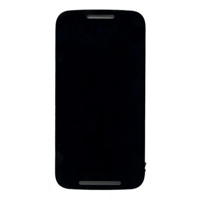 Lcd With Touch Screen For Motorola Moto E Dual Sim Xt1022 Black By - Maxbhi Com