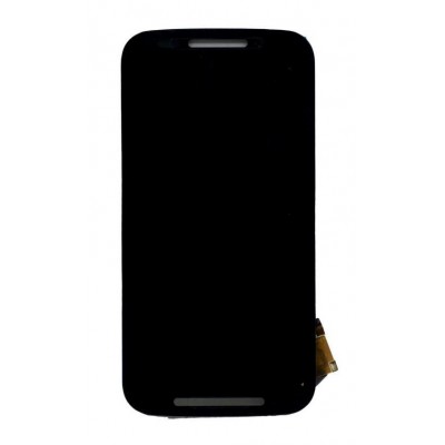 Lcd With Touch Screen For Motorola Moto E Xt1021 Black By - Maxbhi Com