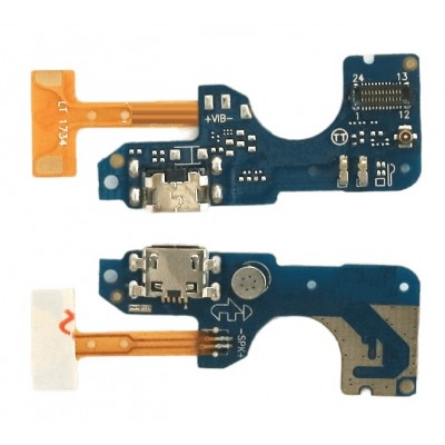 Charging Connector Flex Pcb Board For Itel S12 By - Maxbhi Com