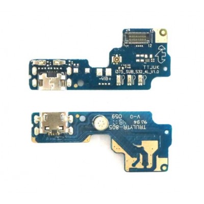 Charging Connector Flex Pcb Board For Itel S32 By - Maxbhi Com
