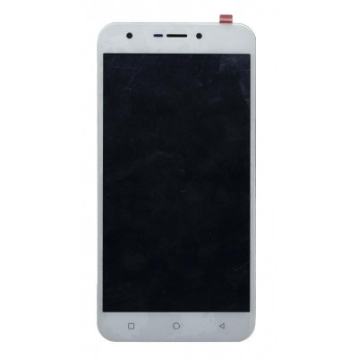 Lcd With Touch Screen For Intex Cloud Q11 4g White By - Maxbhi Com
