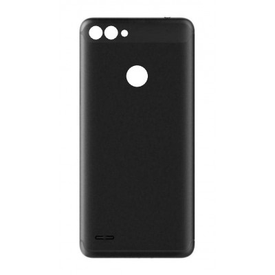 Back Panel Cover For Itel S13 Black - Maxbhi Com
