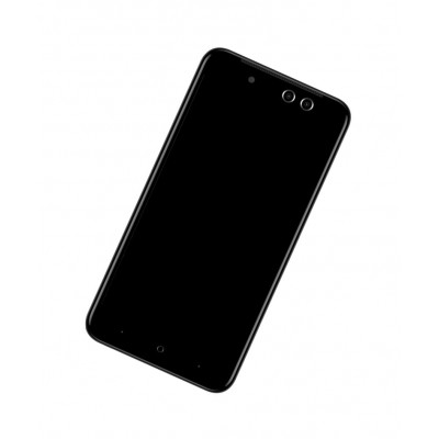 Lcd Frame Middle Chassis For Itel S32 Black By - Maxbhi Com
