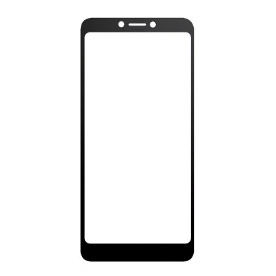 Replacement Front Glass For Itel S13 Black By - Maxbhi Com