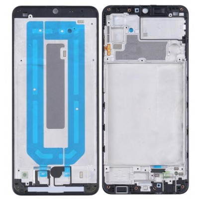 Lcd Frame Middle Chassis For Samsung Galaxy M32 Blue By - Maxbhi Com