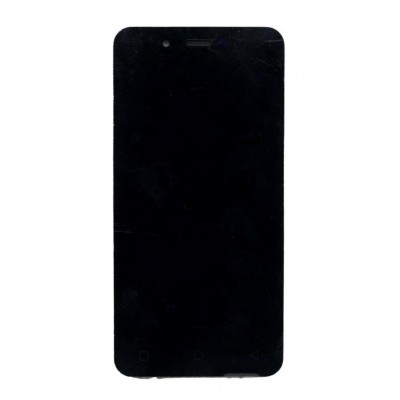 Lcd With Touch Screen For Micromax Canvas Spark A380 Black By - Maxbhi Com